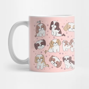 Shih tzu illustration Mug